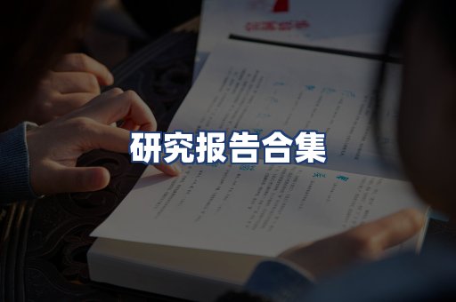 研究报告合集